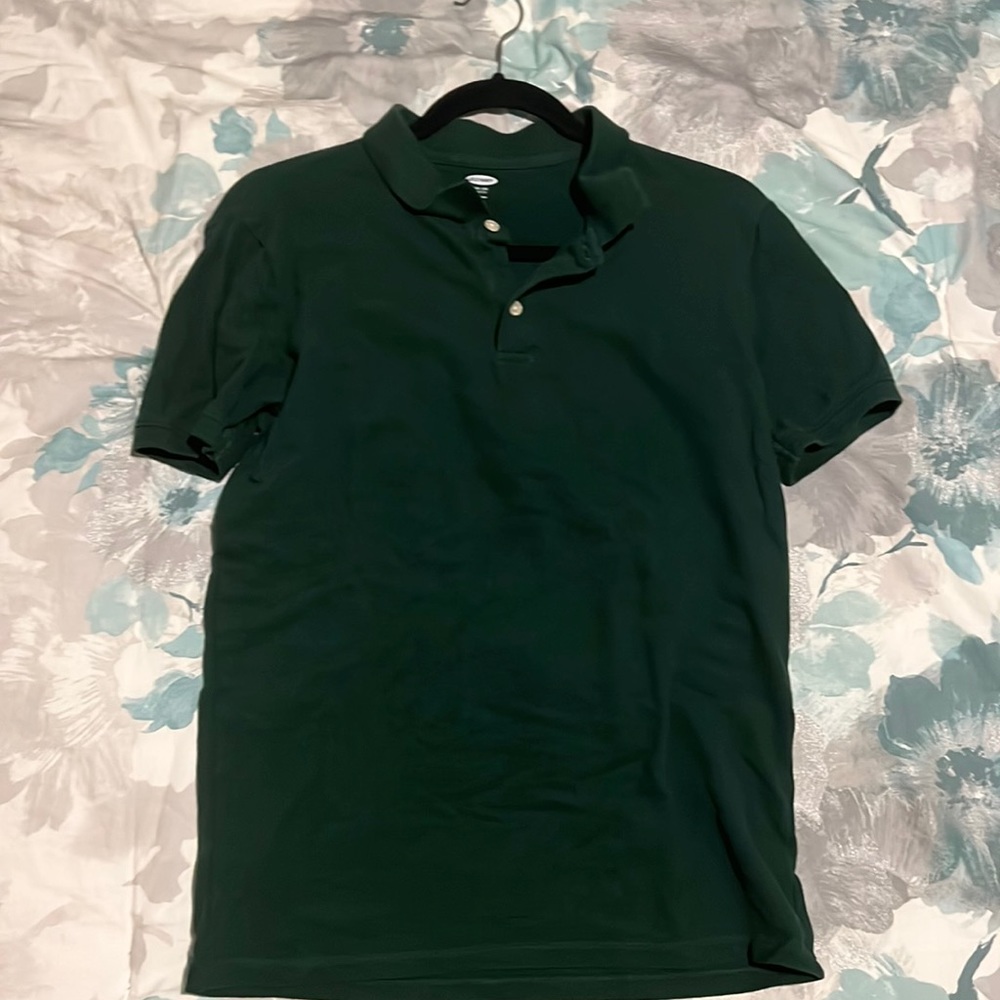 OLD NAVY HUNTER GREEN KIDS POLO XXL